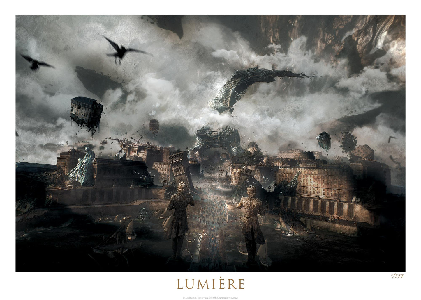 Expedition 33 - Lumiere Limited Edition Lithograph - Print - 28x20