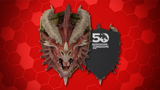 D&D Ancient Red Dragon Trophy Plaque Available to Pre-Order Now