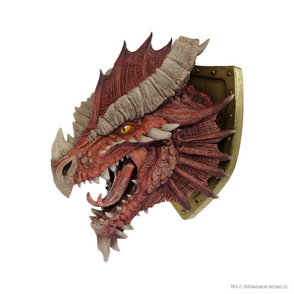 D&D Replicas of the Realms: Ancient Red Dragon Trophy Plaque - Limited Edition 50th Anniversary