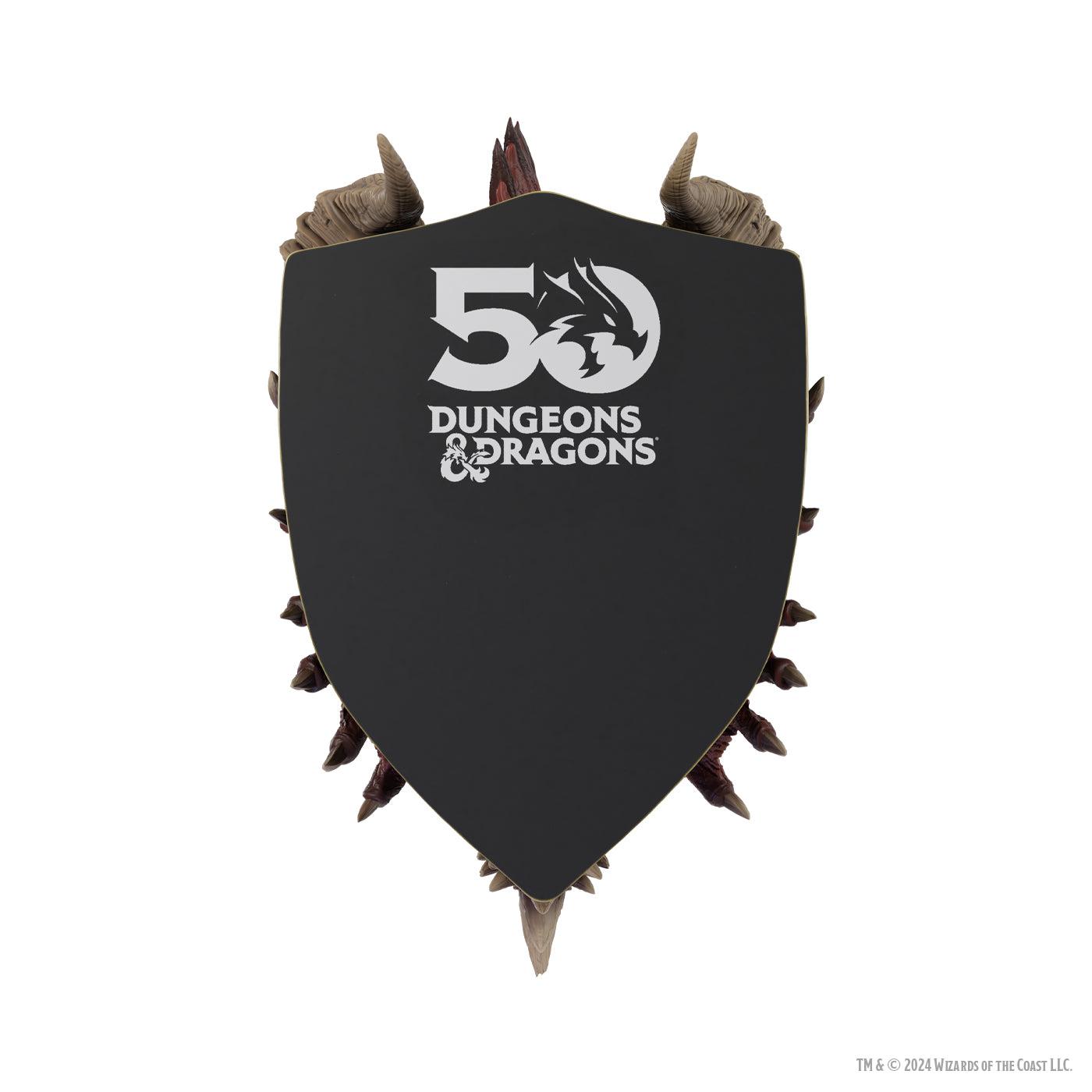 D&D Replicas of the Realms: Ancient Red Dragon Trophy Plaque - Limited Edition 50th Anniversary