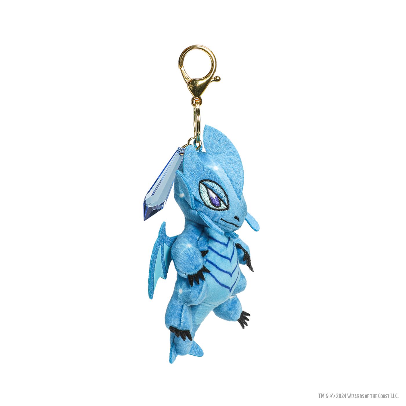 Dungeons & Dragons: 3" Plush Charms - Gem Wyrmling 50th Anniversary Display by Kidrobot