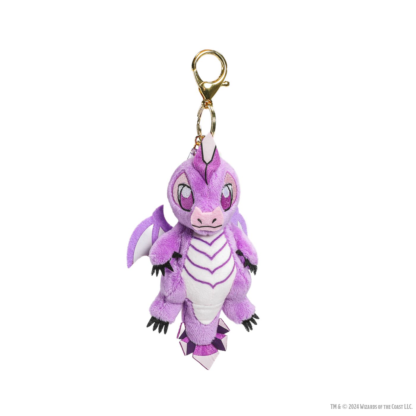 Dungeons & Dragons: 3" Plush Charms - Gem Wyrmling 50th Anniversary Display by Kidrobot